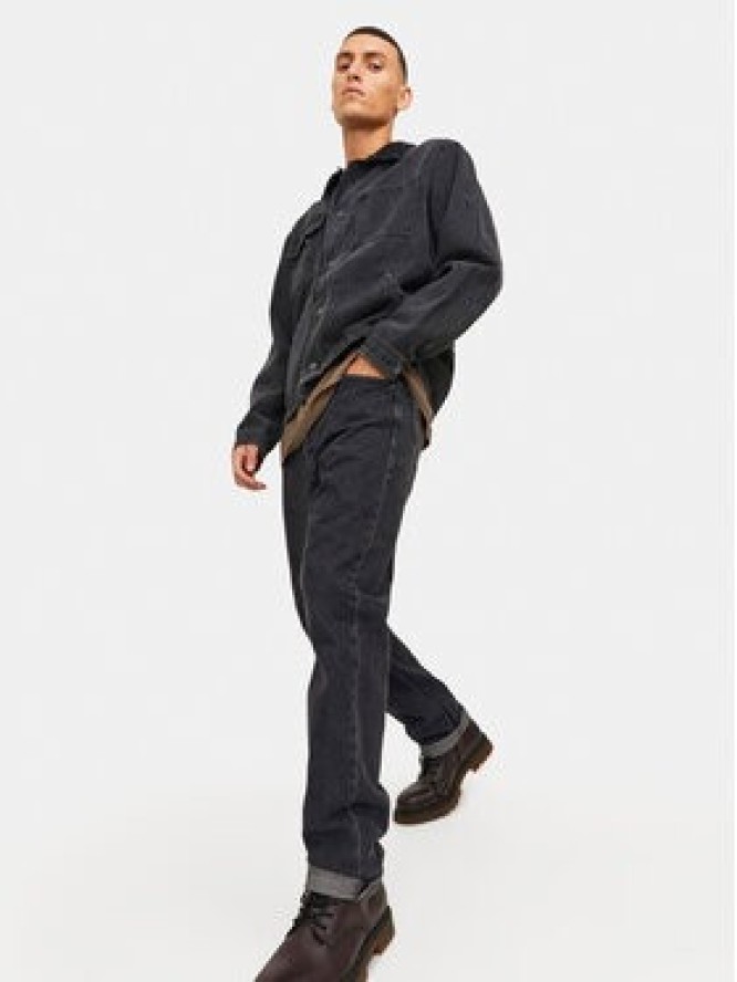 Jack & Jones Jeansy Chris 12250230 Czarny Relaxed Fit