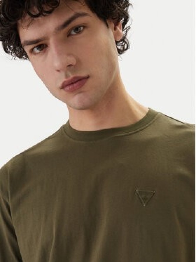 Guess T-Shirt F6GI11 K8HM4 Khaki Regular Fit