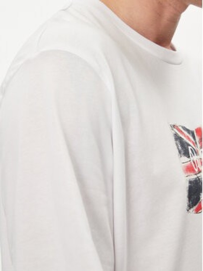 Pepe Jeans T-Shirt Clag PM509384 Biały Regular Fit