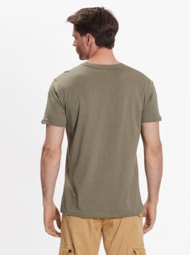 Alpha Industries T-Shirt Basic 118533 Beżowy Regular Fit