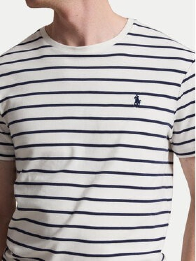 Polo Ralph Lauren T-Shirt 710B16648002 Biały Regular Fit