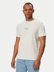 Calvin Klein Jeans T-Shirt SS 30S LV04RB866G Szary jasny Regular Fit