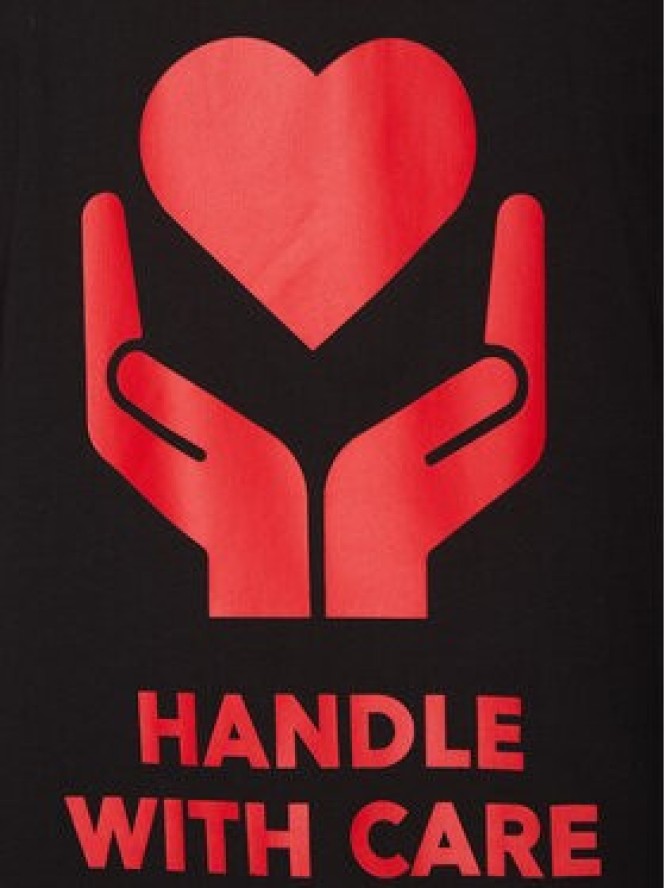 HUGO T-Shirt Dewdam 50530557 Czarny Relaxed Fit