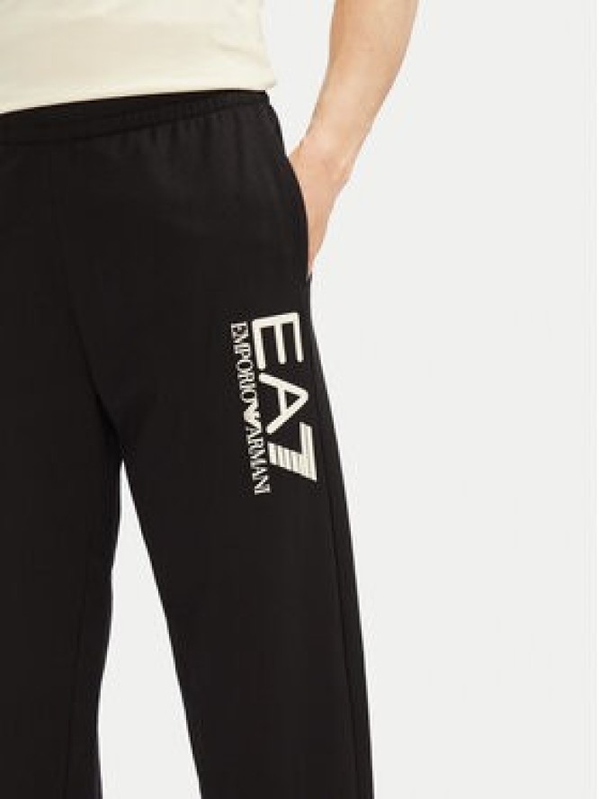 EA7 Emporio Armani Spodnie dresowe 7M000233 AF13512 MC156 Czarny Regular Fit
