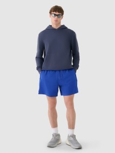 4F Spodenki casual męskie - niebieskie XXL