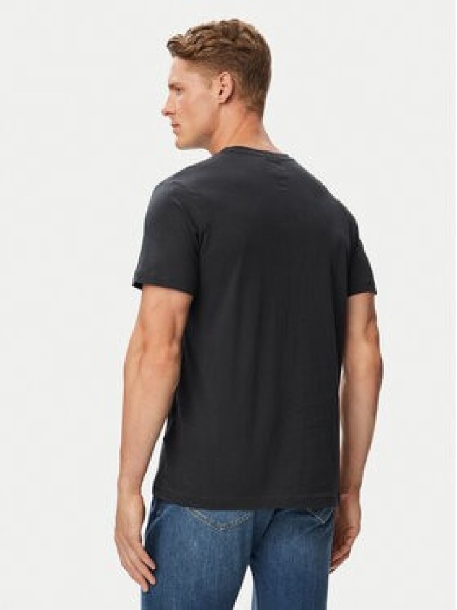 Beverly Hills Polo Club T-Shirt P-SS26M-TS450030BLU Granatowy Regular Fit