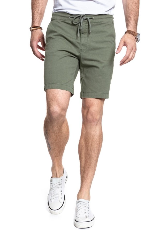 SPODENKI LEE DRAWSTRING SHORT LICHEN GREEN L73ULB82 112120794