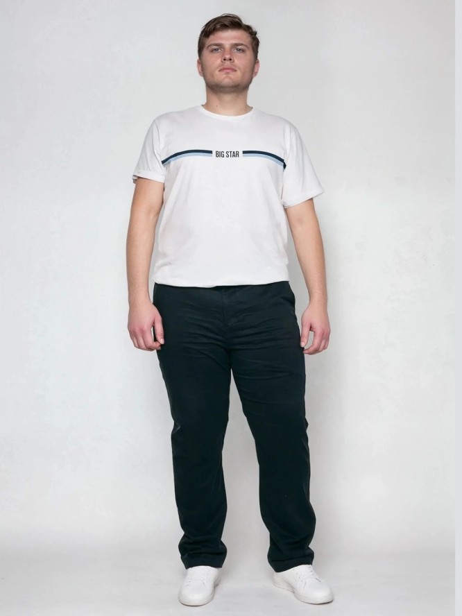 Spodnie męskie chinosy czarne Trevor 906