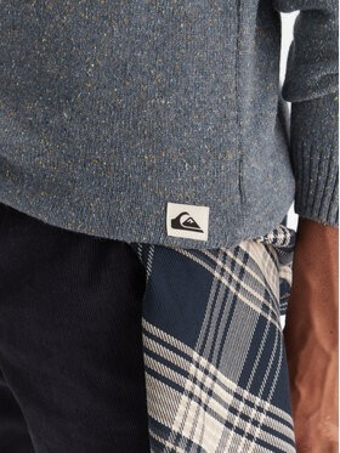 Quiksilver Sweter Slow Song Neppy EQYSW03325 Niebieski Regular Fit