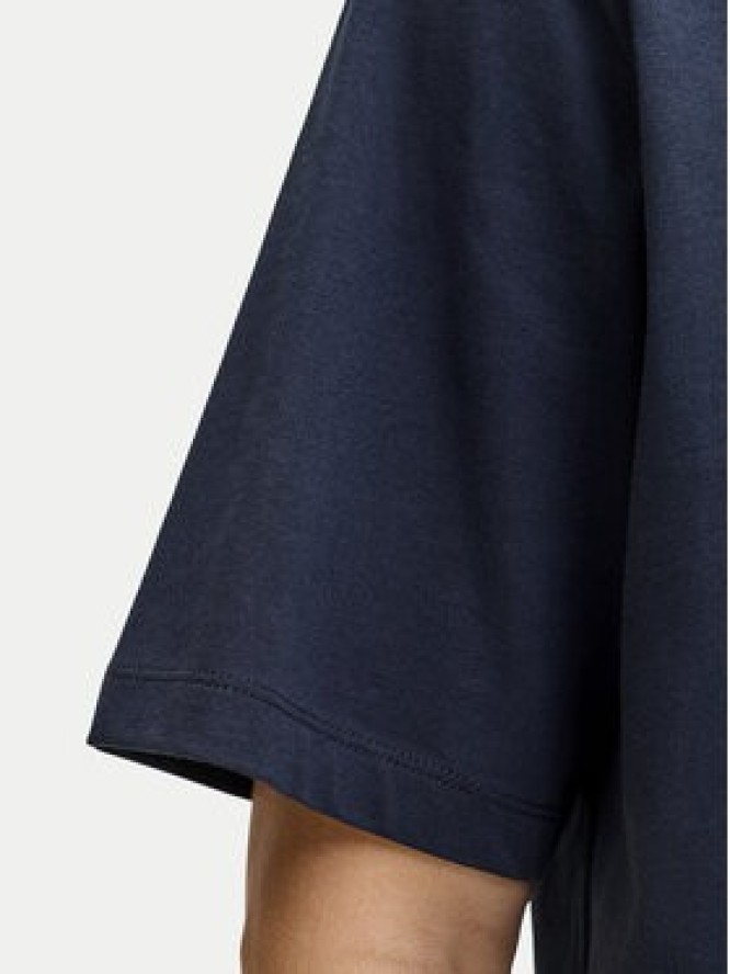 Jack & Jones T-Shirt Ejeff Logo 12288536 Granatowy Regular Fit