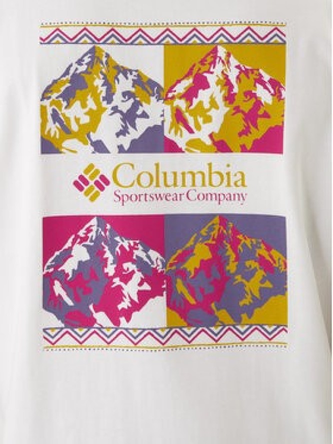 Columbia T-Shirt CSC™ Heavyweight Iconic 2155061 Biały Relaxed Fit