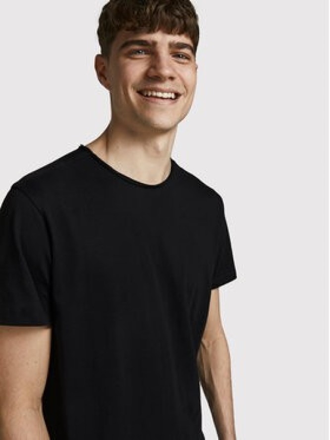 Jack & Jones T-Shirt Basher 12182498 Czarny Regular Fit