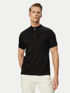 BOSS T-Shirt PL_PS Spirit70 QZ 50559790 Czarny Regular Fit