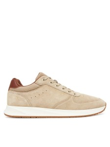 Tommy Hilfiger Sneakersy Premium Suede Hybrid FM0FM05690 Beżowy