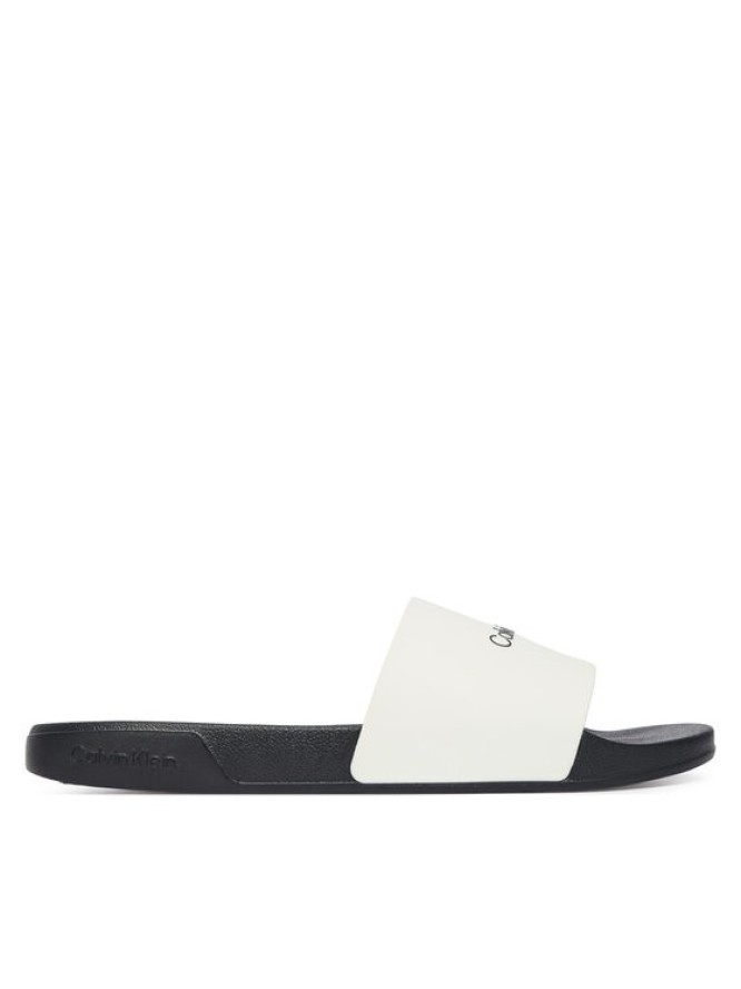 Calvin Klein Klapki Ess Slide Monobrand Cv HM0HM02107 Biały