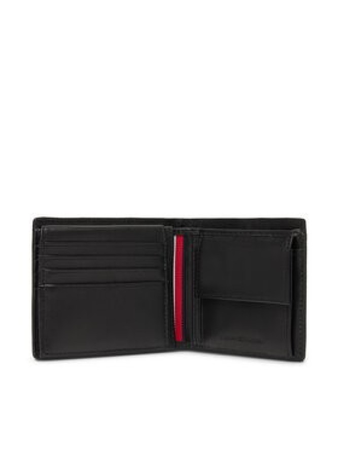 Tommy Hilfiger Portfel Central Cc Flap And Coin AM0AM13515 Czarny