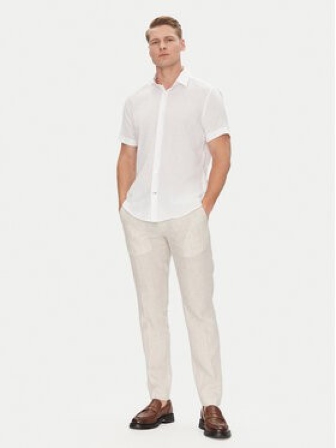 JOOP! Koszula 17 JSH-209Pit 30047056 Écru Slim Fit