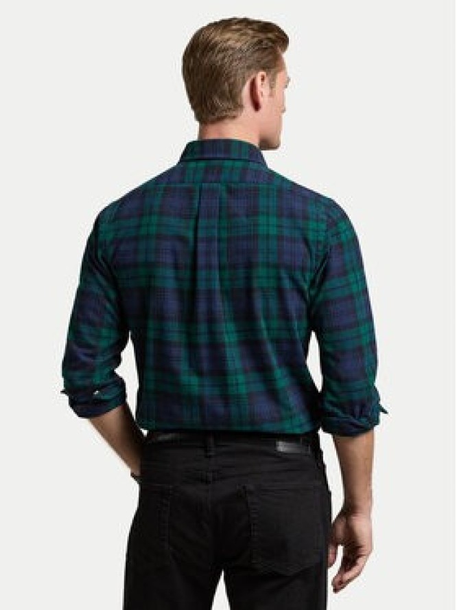 Polo Ralph Lauren Koszula 710953891001 Zielony Custom Fit