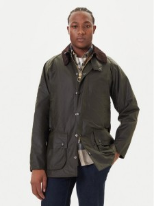 Barbour Kurtka przejściowa MWX0017OL99 Zielony Regular Fit