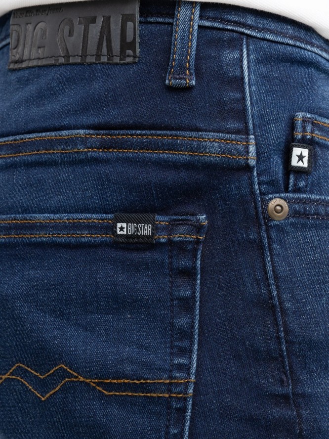 Jeansy męskie skinny niebieskie Deric 579