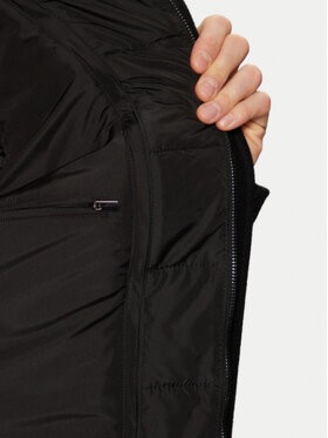 JOOP! Płaszcz wełniany 17 JC-251Makse 30043638 Czarny Regular Fit