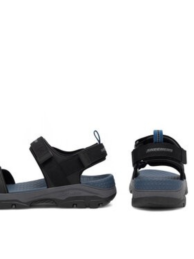 Skechers Sandały 205112 BLK Czarny