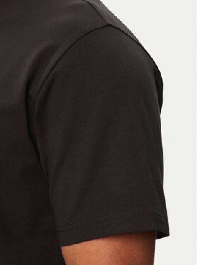 BOSS T-Shirt Tee Collar 50562120 Czarny Relaxed Fit