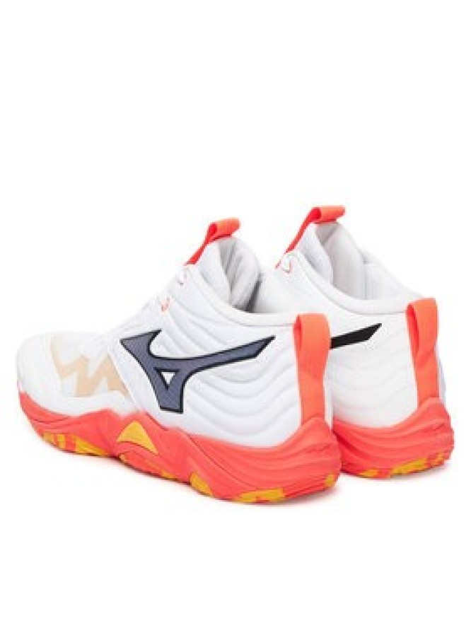 Mizuno Buty halowe Wave Momentum Elite Mid V1GA2517 Pomarańczowy