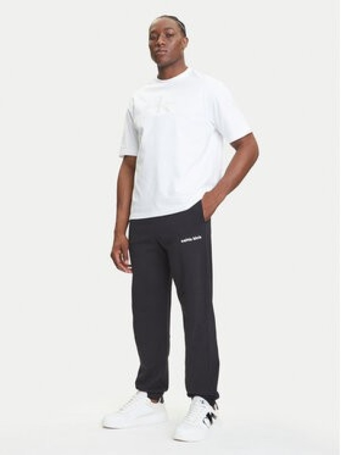 Calvin Klein Jeans T-Shirt Hero Monologo LV04RB295G Biały Relaxed Fit