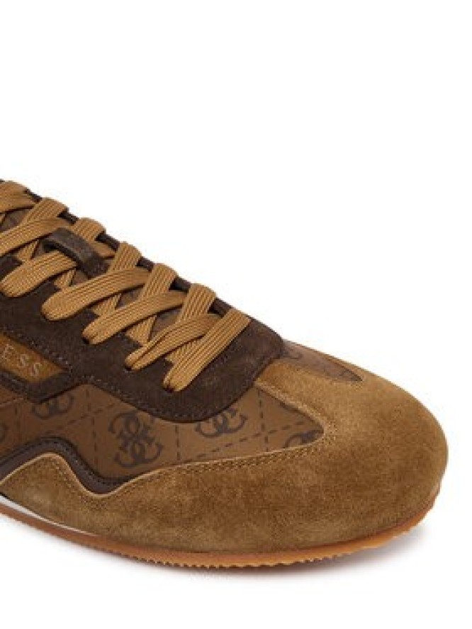 Guess Sneakersy FMPOLM FAL12 Brązowy