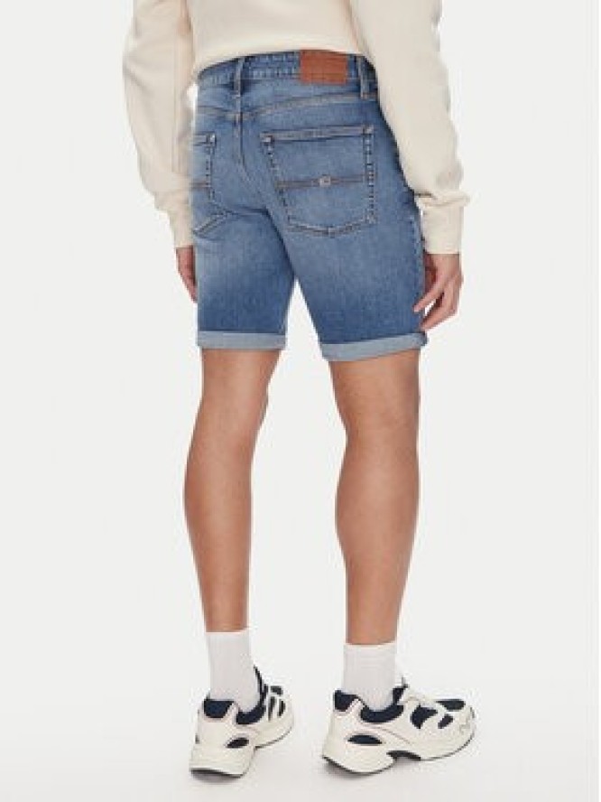 Tommy Jeans Szorty jeansowe Scanton DM0DM20960 Niebieski Slim Fit