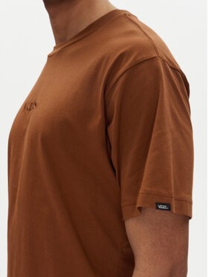Vans T-Shirt Essential VN000HPZ Brązowy Loose Fit