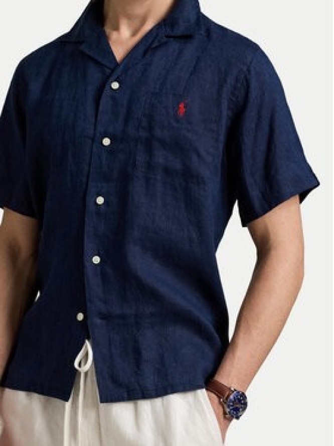 Polo Ralph Lauren Koszula 710966421001 Granatowy Classic Fit