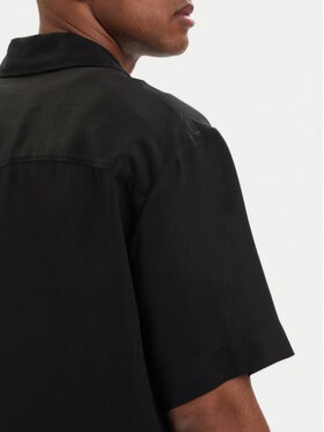 HUGO Koszula Espino 50560593 Czarny Oversize