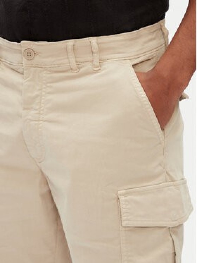 Pepe Jeans Szorty materiałowe Seasonal PM801179 Beżowy Regular Fit