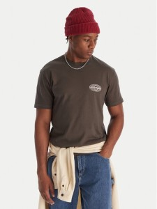 Billabong T-Shirt Diamond Vision SS EBYZT00358 Szary Regular Fit