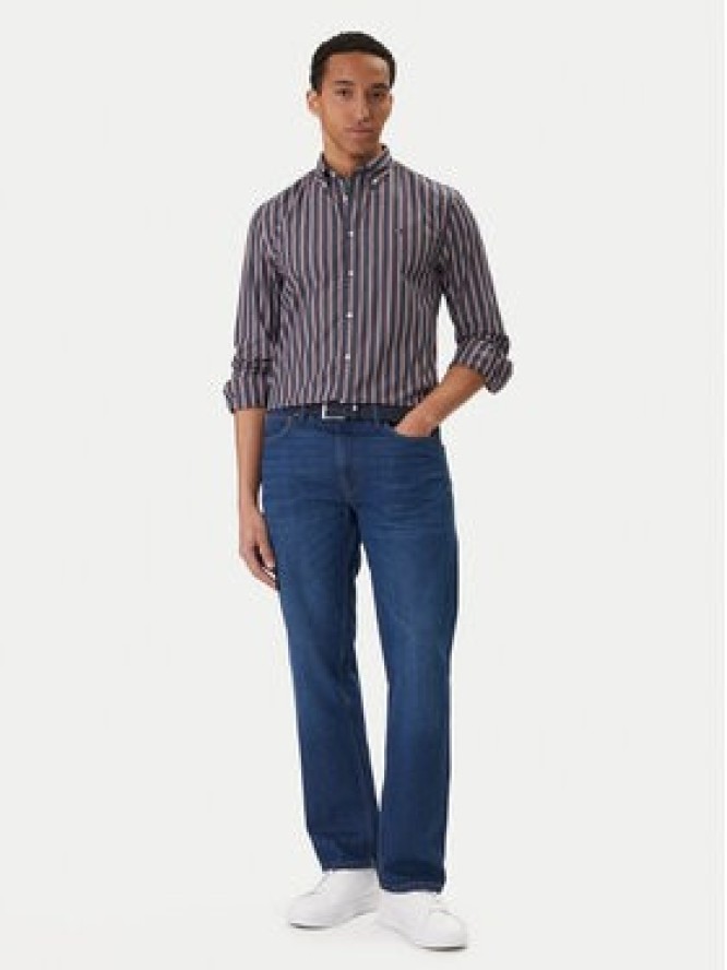 Tommy Hilfiger Koszula MW0MW42441 Granatowy Regular Fit