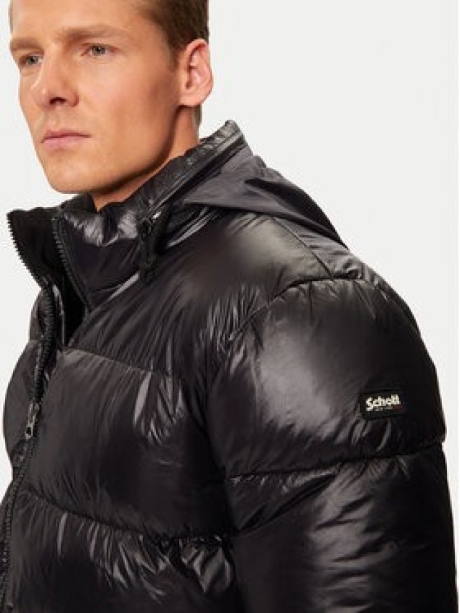 Schott NYC Kurtka zimowa COLUMBUSX Czarny Regular Fit