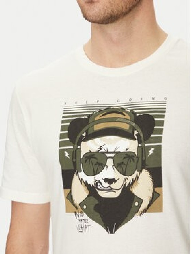 Blend T-Shirt 20717766 Biały Regular Fit