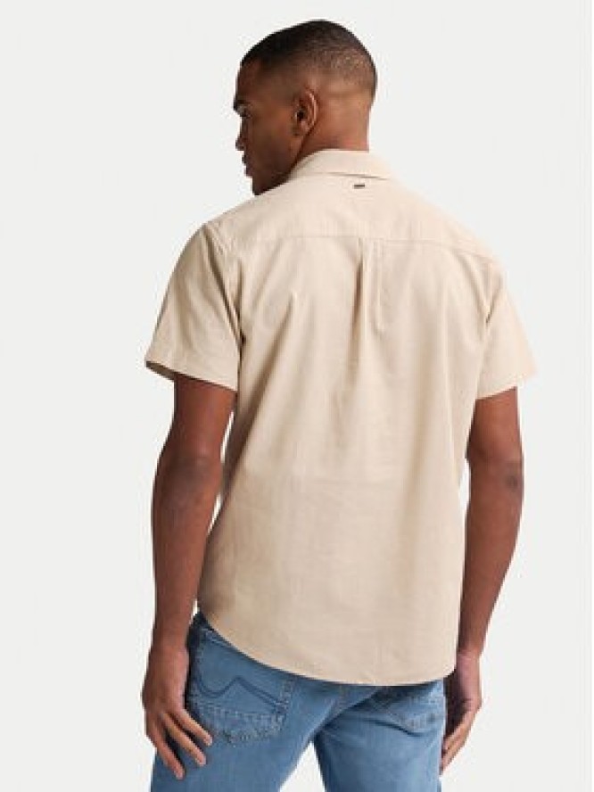 Petrol Industries Koszula M-1050-SIS414 Beżowy Regular Fit