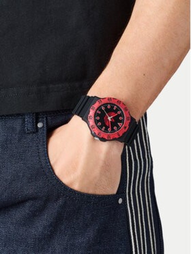 adidas Zegarek AO Style Discoverer Two AOSY25514 Czarny