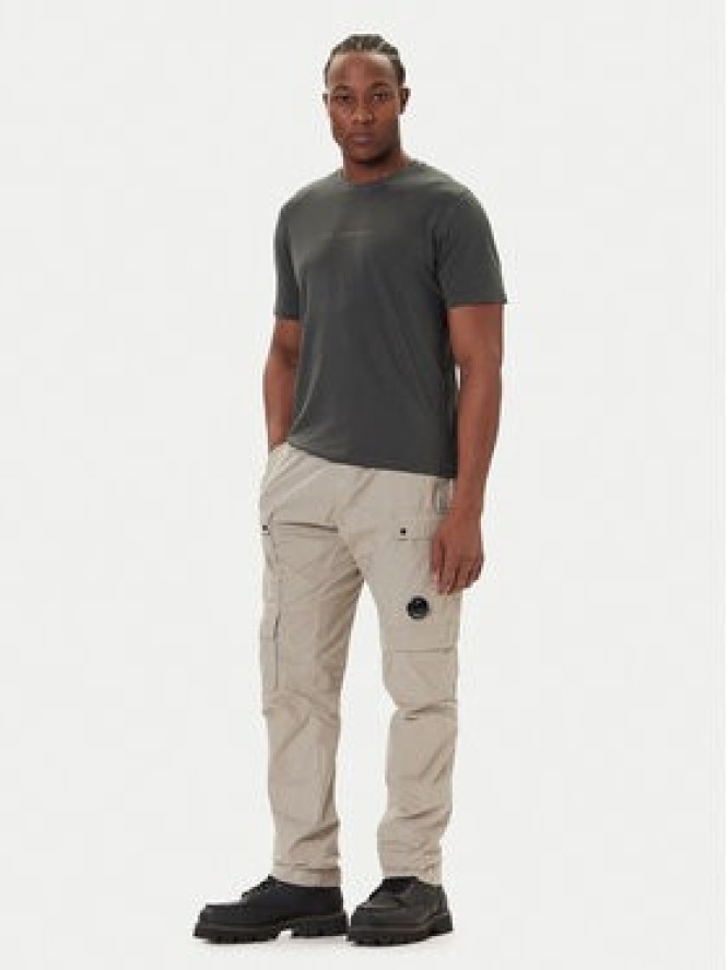 C.P. Company Spodnie materiałowe 19CMPA173A110324G Szary Regular Fit