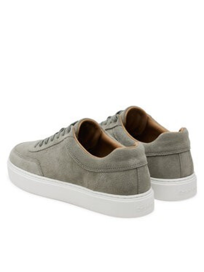 Calvin Klein Sneakersy Clean Cup Low Laceup Oxf Su HM0HM01880 Zielony