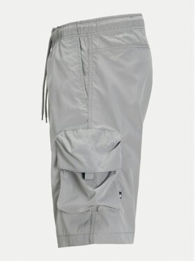 Jack & Jones Szorty materiałowe Cole 12269386 Szary Cargo Fit