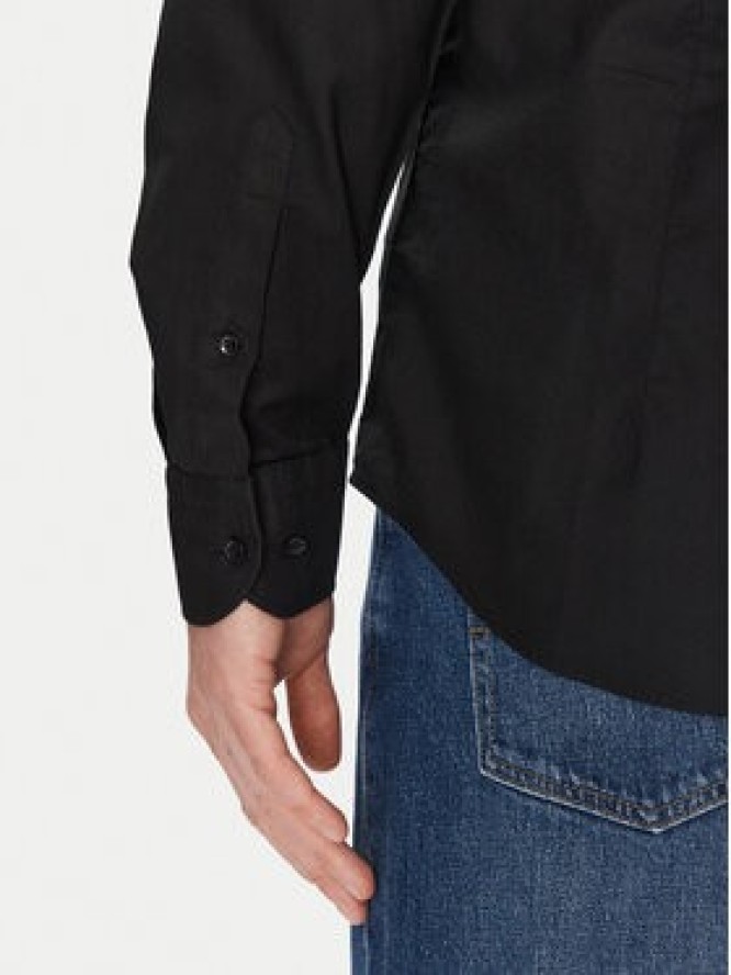 Tommy Hilfiger Koszula MW0MW38658 Czarny Slim Fit
