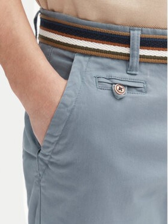 INDICODE Szorty materiałowe Royce 70-039 Niebieski Slim Fit