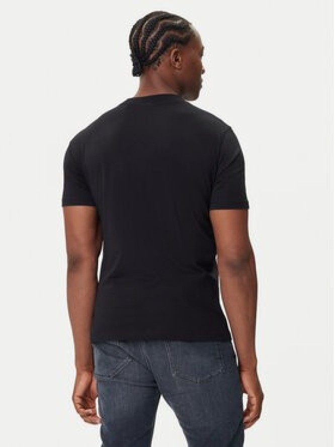 HUGO T-Shirt Deterni 50544496 Czarny Regular Fit