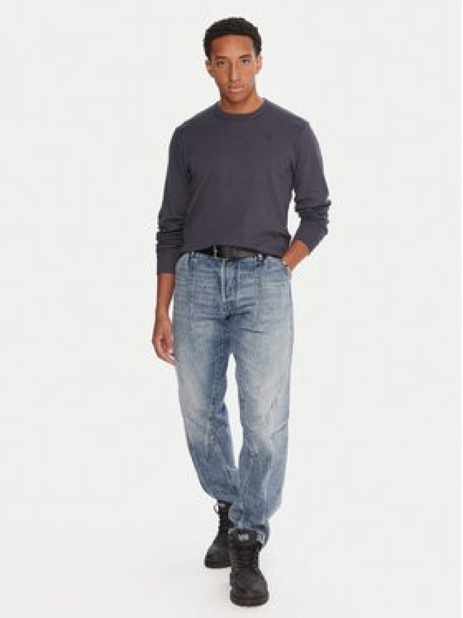 G-Star Raw Longsleeve Nifous D25076-D976 Granatowy Regular Fit