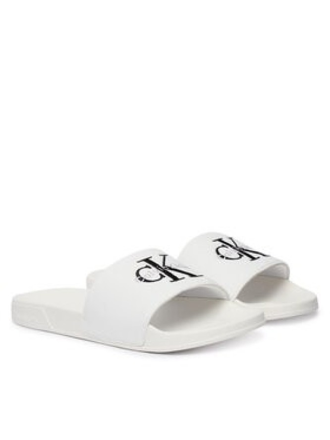 Calvin Klein Klapki Ess Slide Cv YM0YM01393 Biały