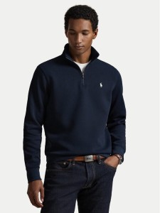 Polo Ralph Lauren Sweter 710P06234002 Granatowy Regular Fit